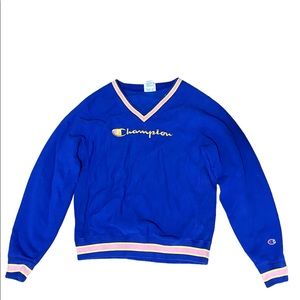 Champion fleece v neck sweater